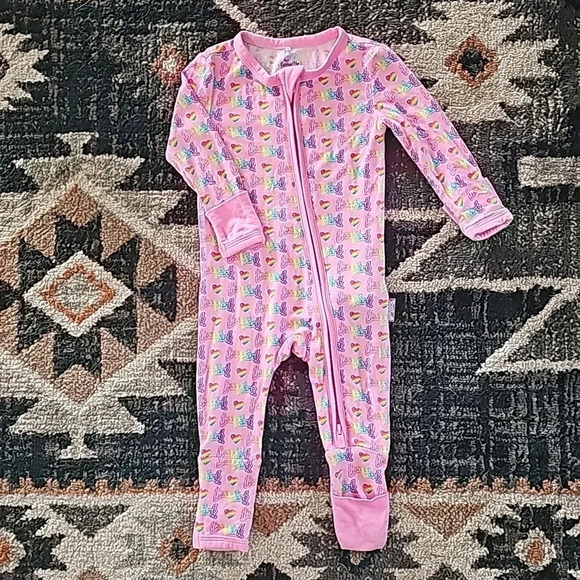 Posh peanut Lisa Frank convertible one piece - Picture 1 of 2